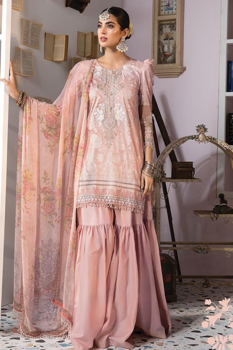 Picture of Maria B - 3 PC 3A Mprints Eid II Summer Collection - Available at Raja Sahib