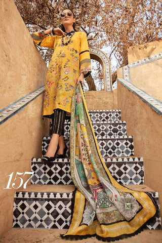 Design 157 Luxury Embroidered Lawn Collection