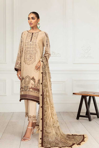 12 Ivy Gold Festive Embroidered Lawn Edition Vol 3