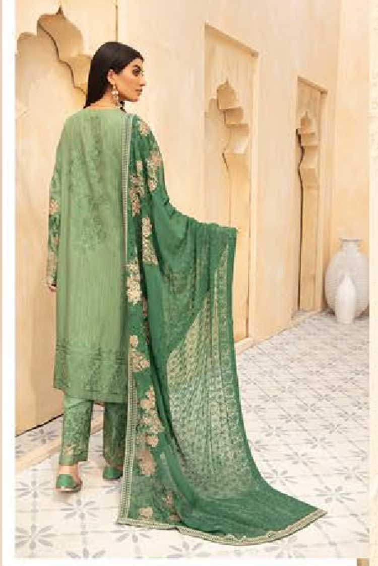 Picture of Johra - JR 23 Viggo Embroidered Banarsi Viscose Collection - Available at Raja Sahib