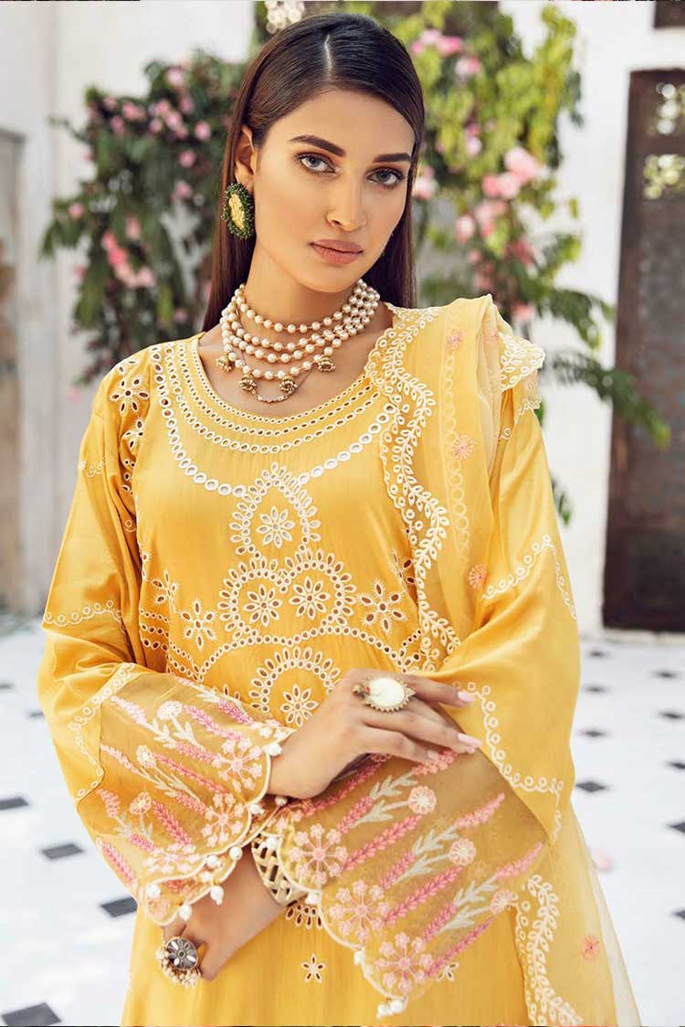 Picture of Shaista - Design 609 Premium Embroidered Viscose Collection - Available at Raja Sahib