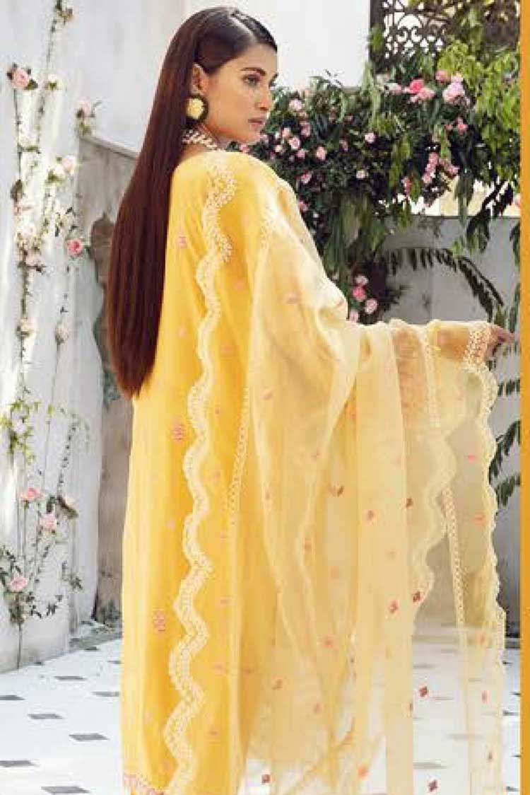 Picture of Shaista - Design 609 Premium Embroidered Viscose Collection - Available at Raja Sahib