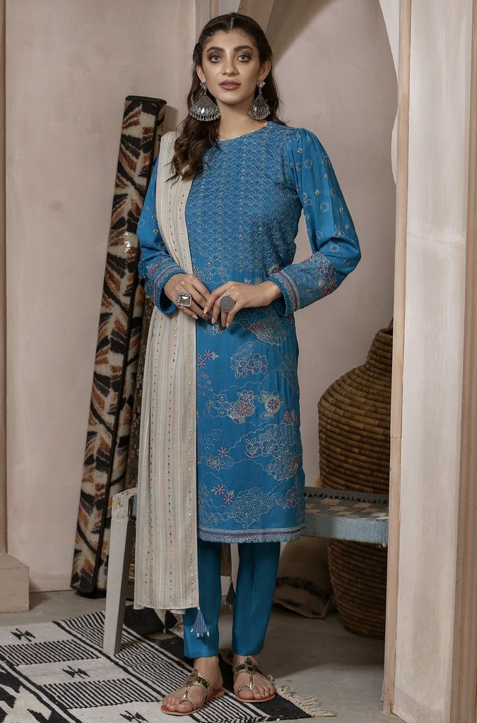 Picture of Lakhany - WEC 5023 Winter Exclusive Shawl Edition - Available at Raja Sahib