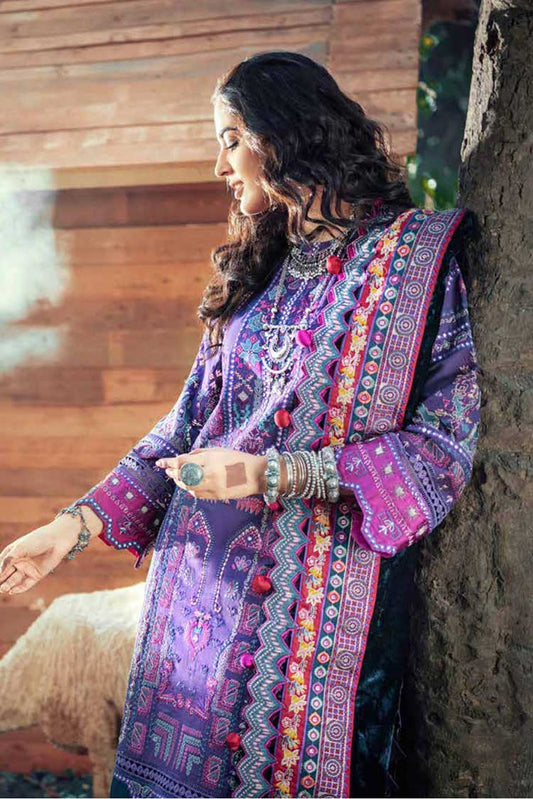 Picture of Maryam Hussain - 03 Capri Winter Shawl Collection - Available at Raja Sahib