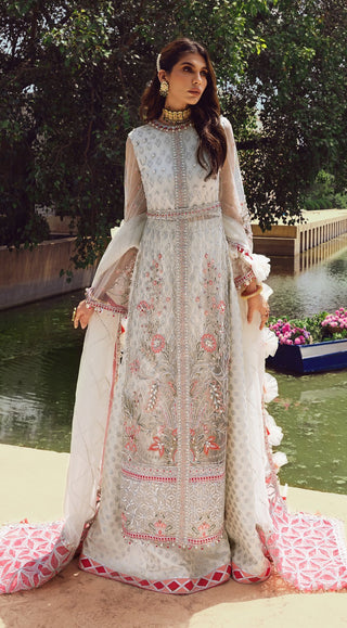 AC 21 01 Opal Opulence Hand Embellished And Embroidered Chiffon Collection