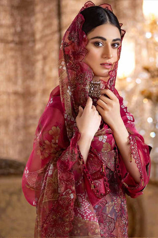 JF 04 Jannan Embroidered Chiffon Collection Vol 1