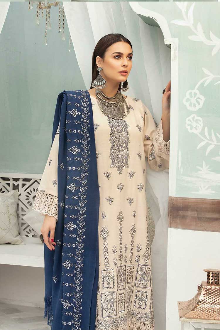 Picture of Shaista - Design 920 Peach Embroidered Collection - Available at Raja Sahib