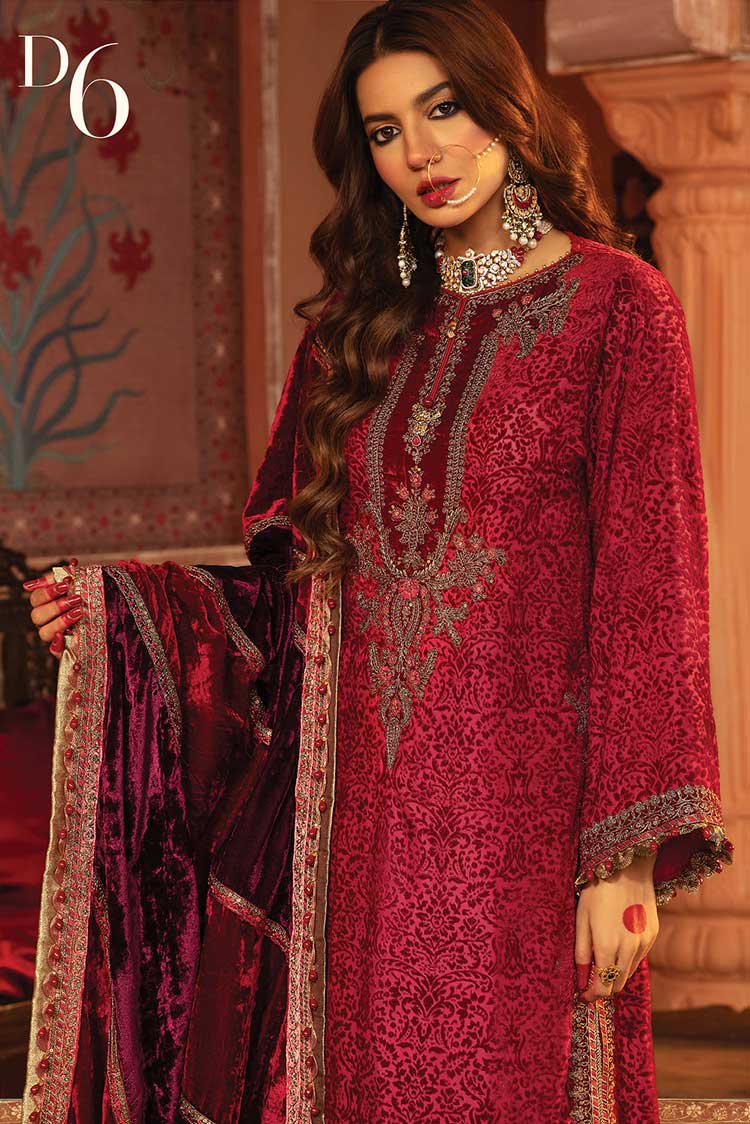 Picture of Maria B - VEL 20 06 Luxury Winter Velvet Collection - Available at Raja Sahib