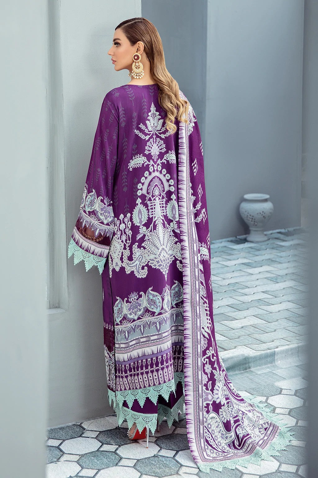 Picture of Ramsha - I 206 Mashaal Winter Collection Vol 2 - Available at Raja Sahib