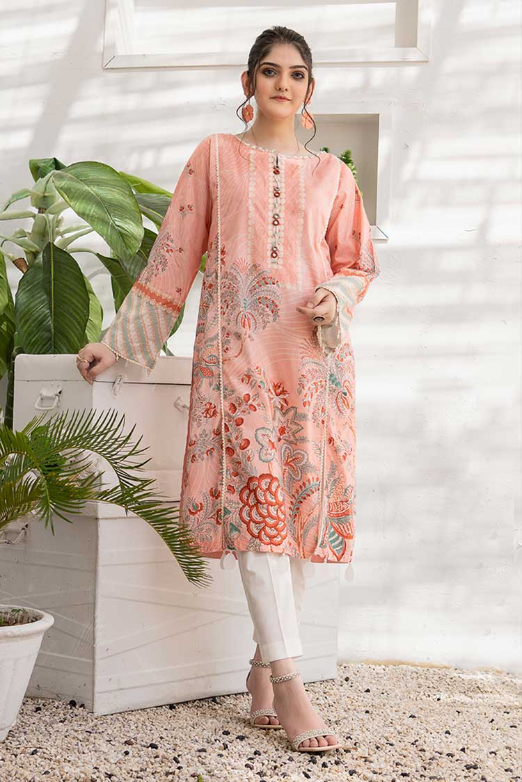 Picture of Ellena - E21 KC1 06 Single Shirt Summer Collection - Available at Raja Sahib