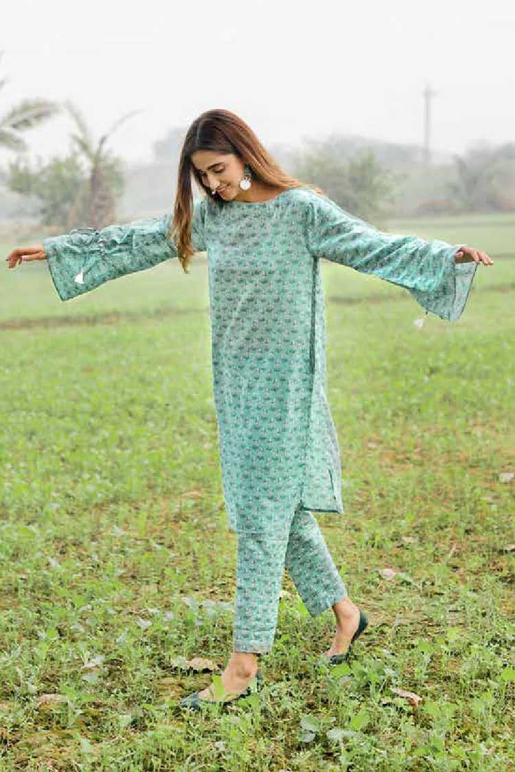 Picture of Gul Ahmed - 1 PC Printed Lawn Shirt SL897B Vintage Garden Summer Lawn Collection - Available at Raja Sahib