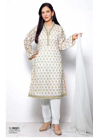 1 PC Printed Lawn Shirt SL902B Mothers Summer Lawn Collection