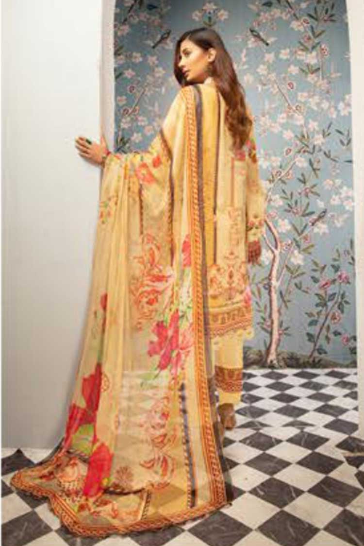 Picture of Shaista - Design 604 Rang Mahal Embroidered Karandi Collection - Available at Raja Sahib