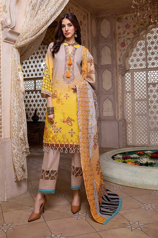 RKCW 11 Khaddar With Cut Work Embroidered Dupatta Collection