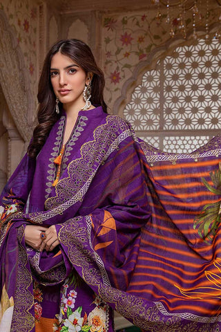 RKCW 01 Khaddar With Cut Work Embroidered Dupatta Collection