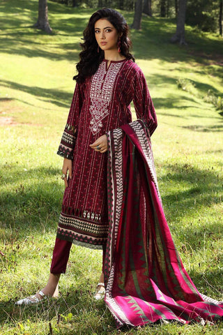 2PC Embroidered Khaddar Suit TK12005 Fall Winter Collection