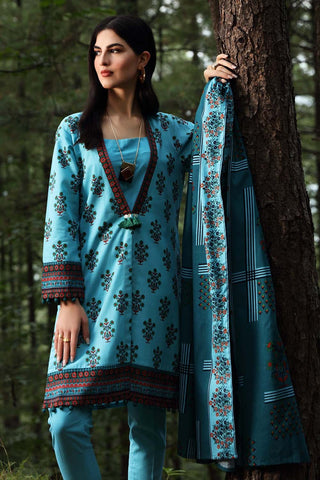2PC Digital Printed Khaddar Suit TK12010A Fall Winter Collection