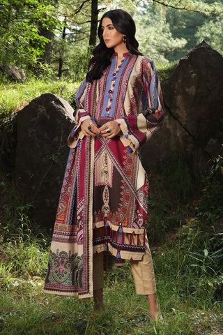 2PC Digital Printed Khaddar Suit TK12011A Fall Winter Collection