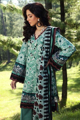 2PC Digital Printed Khaddar Suit TK12013A Fall Winter Collection