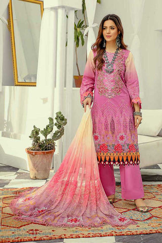 Riaz Arts Design 07 Silver Series Embroidered Chunri Lawn Collection 2022
