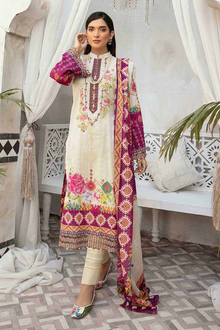 Picture of Shaista - Design 95 Shanaya Digital Printed Embroidered Lawn Collection - Available at Raja Sahib