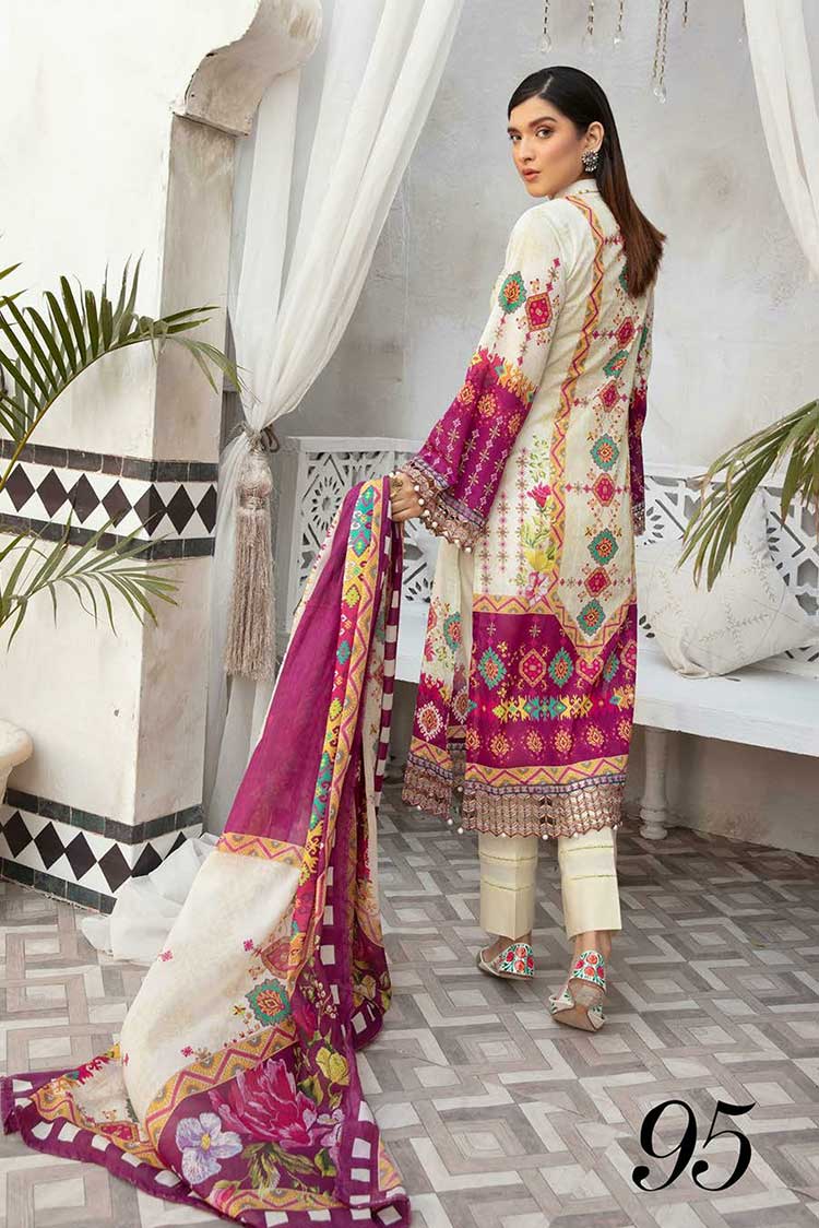 Picture of Shaista - Design 95 Shanaya Digital Printed Embroidered Lawn Collection - Available at Raja Sahib