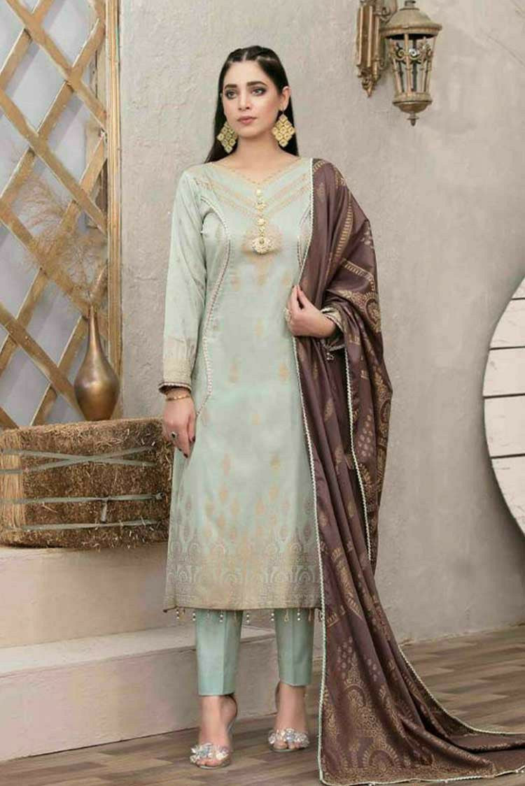 Picture of Riaz Arts - RA 08 Pariza Lawn Banarsi Collection - Available at Raja Sahib