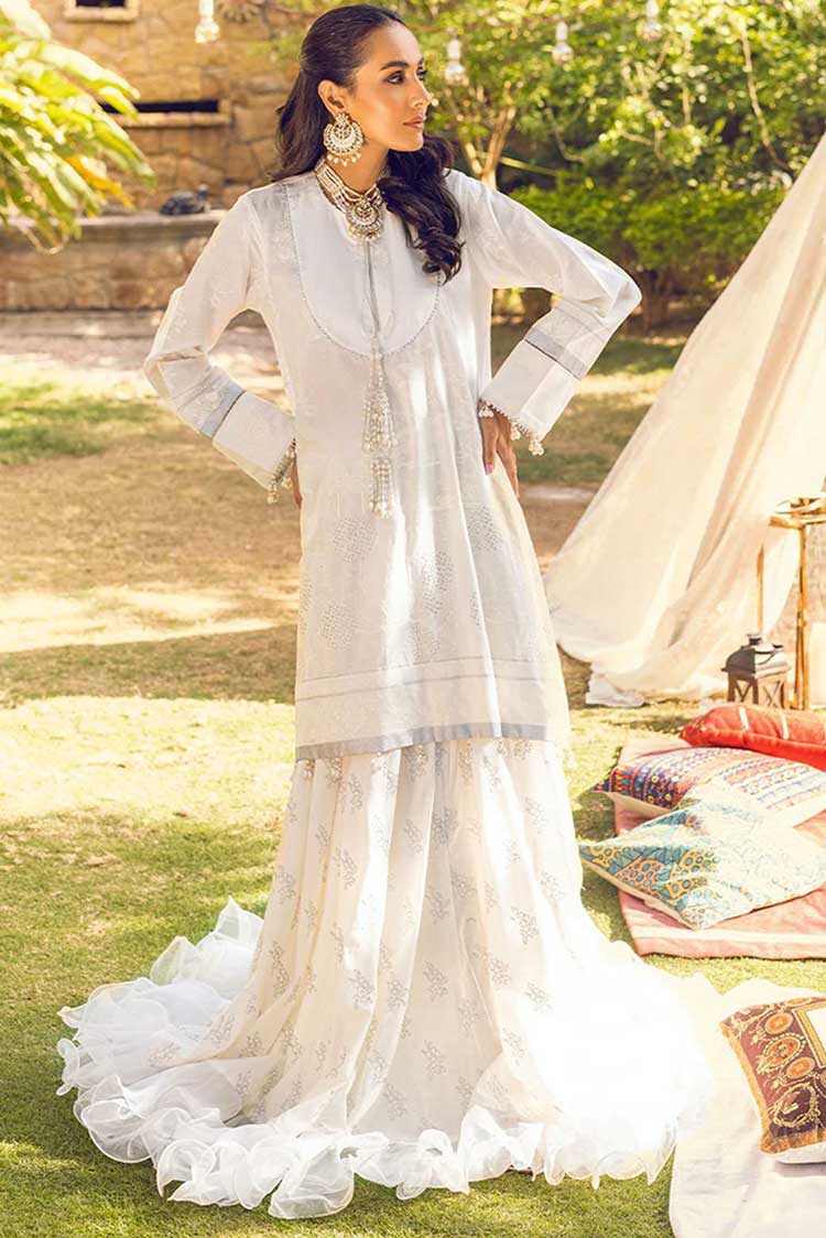 Picture of Salitex - RE 000010 (2 PC) Noor e Khas Embroidered Lawn Collection - Available at Raja Sahib