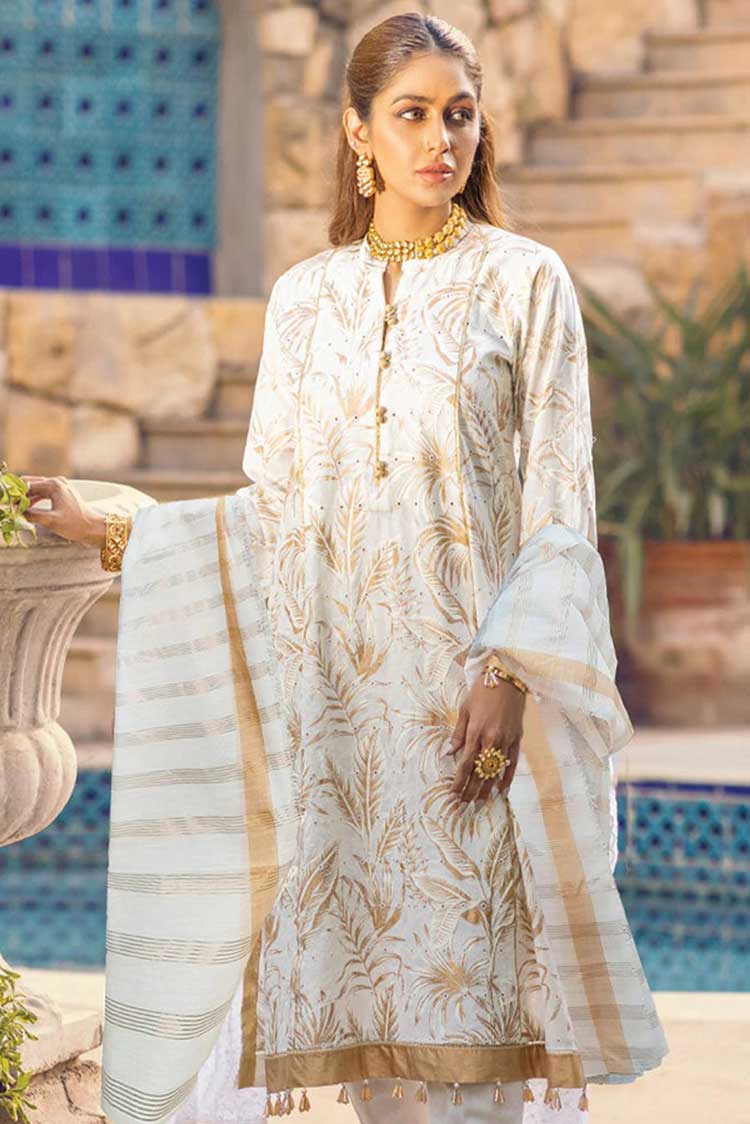 Picture of Salitex - RE 000012 Noor e Khas Embroidered Lawn Collection - Available at Raja Sahib