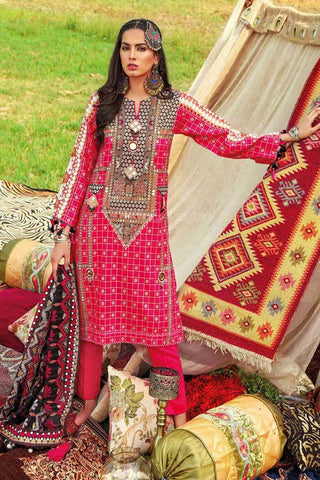 Gul Ahmed 3 Piece Embroidered Lawn Suit CL1245 Summer Essential Lawn Collection 2022