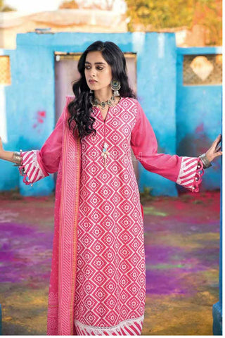 3 Piece Embroidered Lawn Suit CL22039 Chunri Lawn Collection