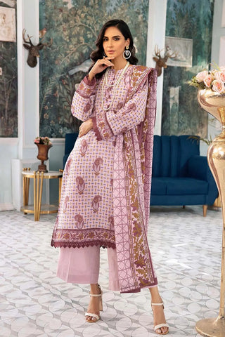 3PC Printed Lawn Suit CL 22223 B Florence Collection