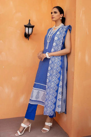 3PC Printed Lawn Suit CL 22230 A Florence Collection