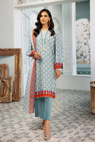 3PC Printed Lawn Suit CL 32051 A Florence Lawn Collection Vol 2