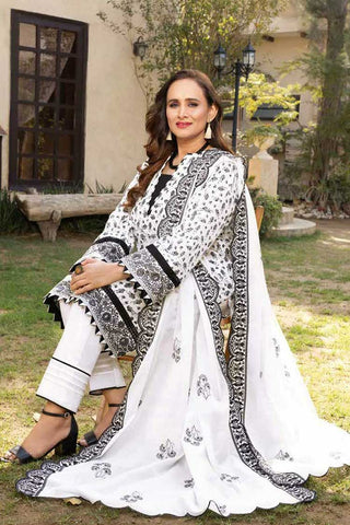 3 Piece Embroidered Lawn Suit DM22007 Mothers Lawn Collection
