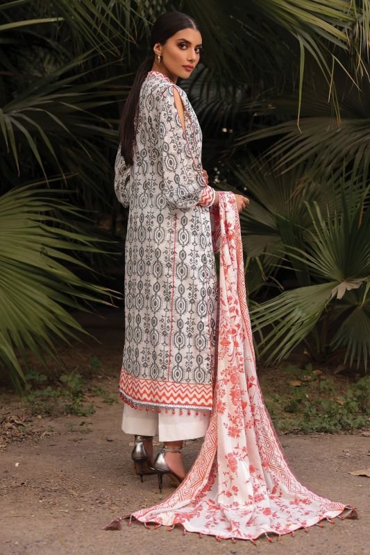 Picture of Al Karam - 3 PC Printed Lawn Suit SS002B Spring Summer Collection Vol 3 - Available at Raja Sahib