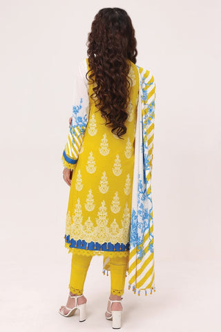 3 PC Embroidered Lawn Suit With Broshia Dupatta SS1B Spring Summer Lawn Collection Vol 1