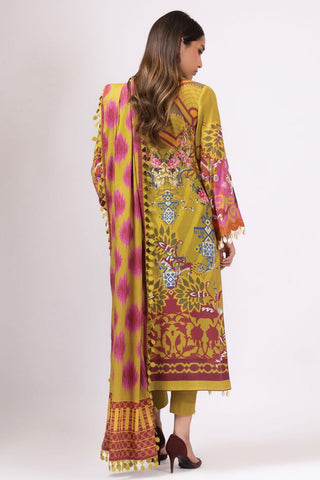 2 PC Embroidered Lawn Suit With Lawn Dupatta SS40B Spring Summer Lawn Collection Vol 1