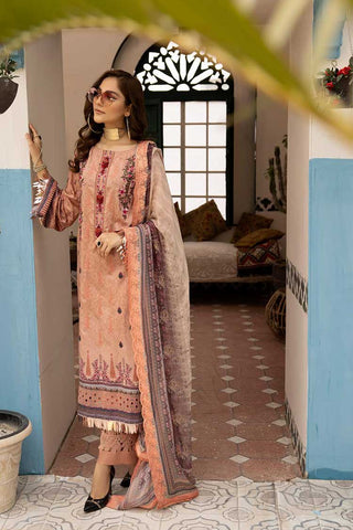 Design 387 Miraal Viscose Digital Printed Embroidered Collection