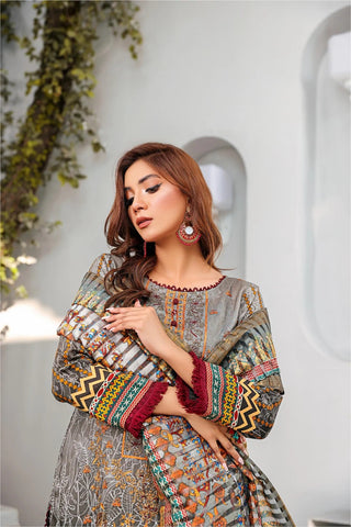 Naaz 016 Kesa Embroidered Print Viscose Collection