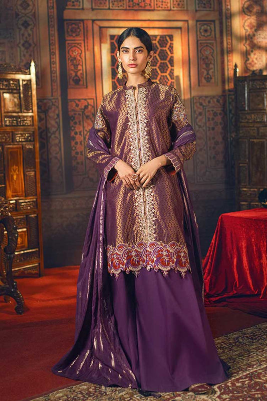 Picture of Salitex - WK UT 1170 Mehr e Gul Embroidered Jacquard Collection 2022 - Available at Raja Sahib