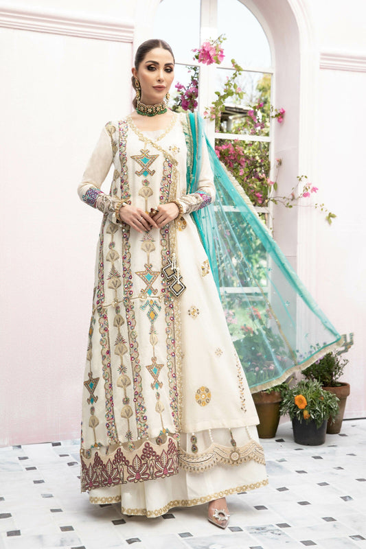 Picture of Vitalia - VLL 22 08 Norah Maemsaab Luxury Lawn Collection - Available at Raja Sahib