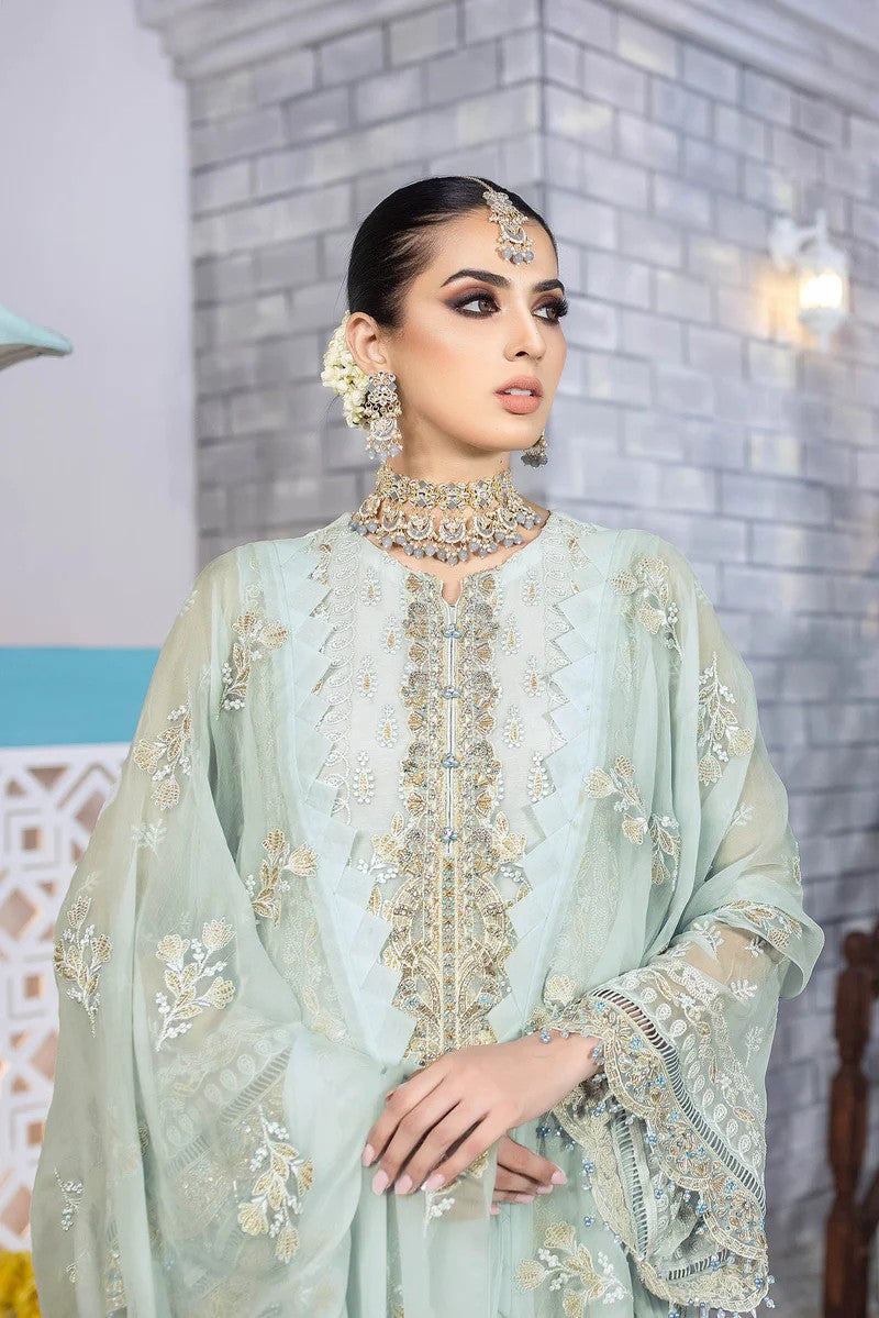 Picture of Flossie - 05 Morning Mist Safeera Luxury Collection Vol 10 - Available at Raja Sahib