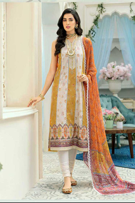 Picture of Noor by Saadia Asad - Design 3A Noor Prints Collection - Available at Raja Sahib