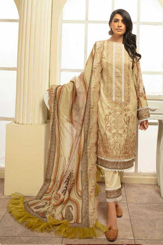 JR 1132 Davina Embroidered Digital Printed Lawn Collection