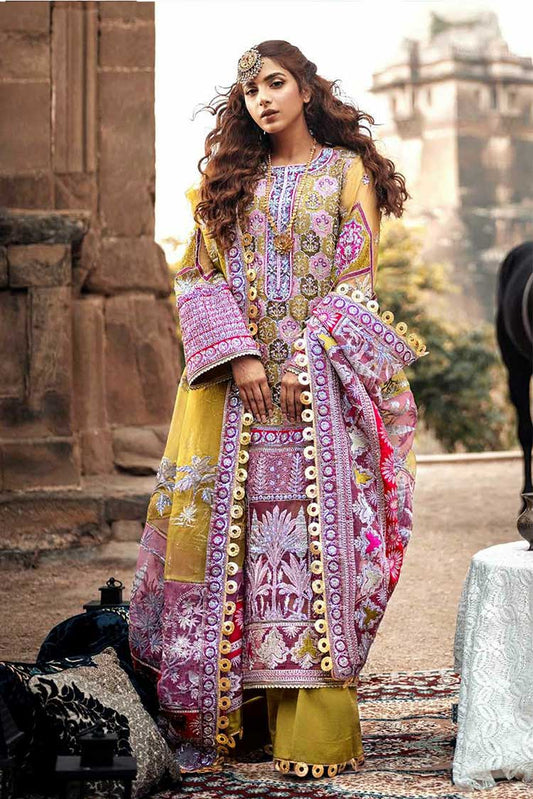 Picture of Maryam Hussain - 08 Heena Wedding Collection - Available at Raja Sahib