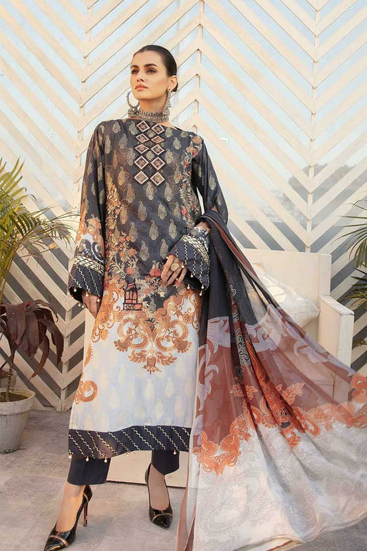 Picture of Shaista - Design 30 Alizey Lawn Brosha Digital Printed Embroidered Collection - Available at Raja Sahib