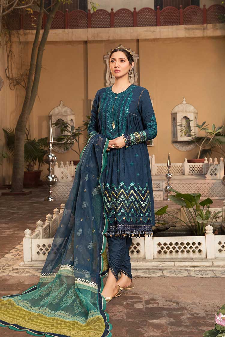 Picture of Maria B - Design 15B Mein Teri Aan Luxe Lawn Collection - Available at Raja Sahib