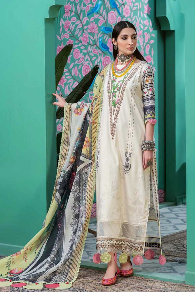 Picture of Shiza Hassan - KH 04 Sareh Khawab Spring Summer Lawn Collection - Available at Raja Sahib