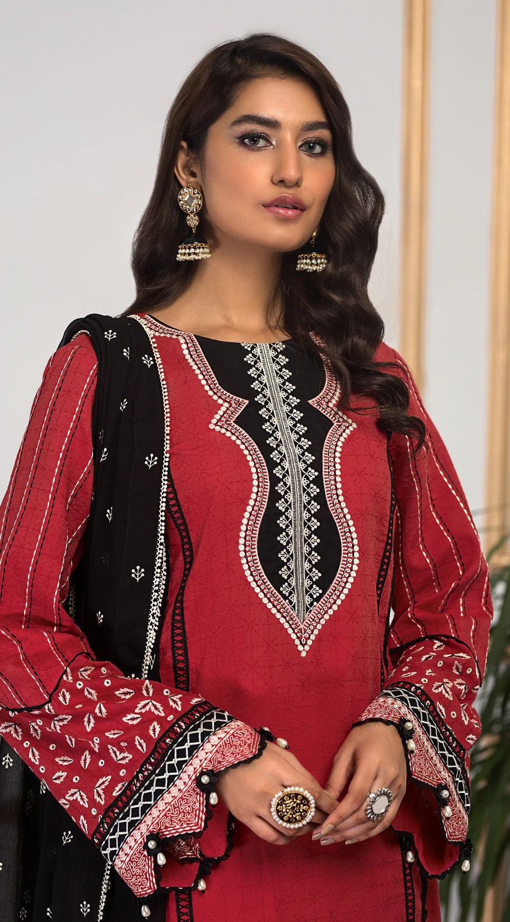 Picture of Anaya - AJC 22 04 Aiza Ethnicity Embroidered Collection Vol 1 - Available at Raja Sahib